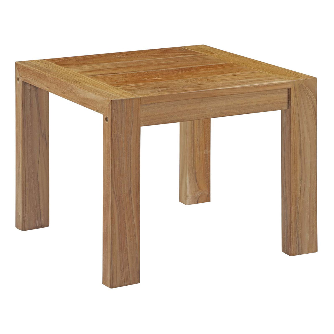 Upland Outdoor Patio Wood Side Table
