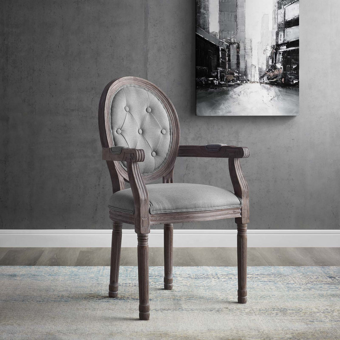 Arise Vintage French Dining Armchair