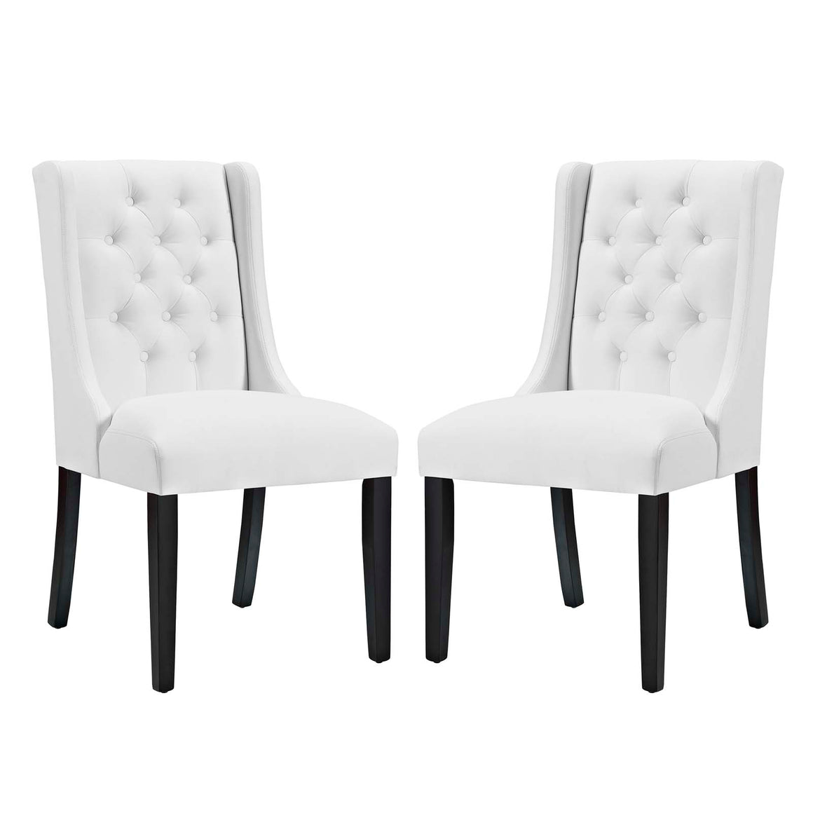 Baronet Dining Chair Vinyl Set Of 2