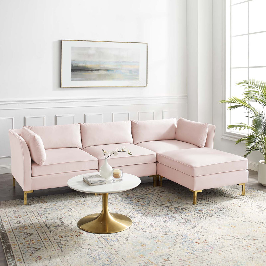 Sectional Sofa for Small Living Room - Blushing Bungalow