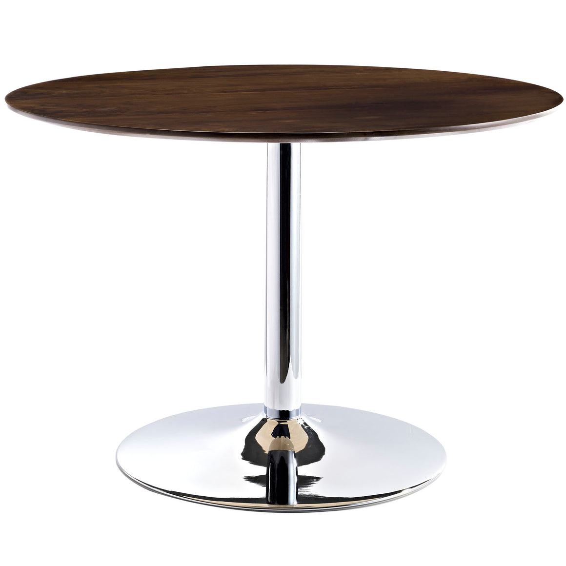 Rostrum Round Wood Top Dining Table