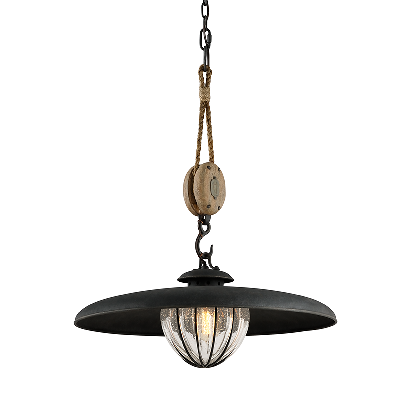 MURPHY 1LT PENDANT WITH SHADE MEDIUM