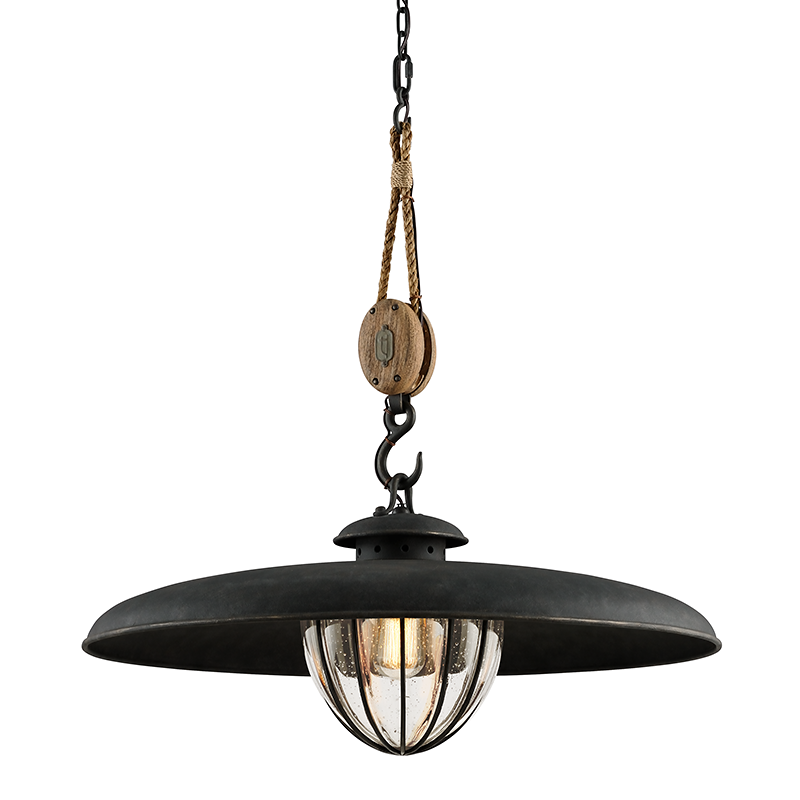 MURPHY 1LT PENDANT WITH SHADE LARGE