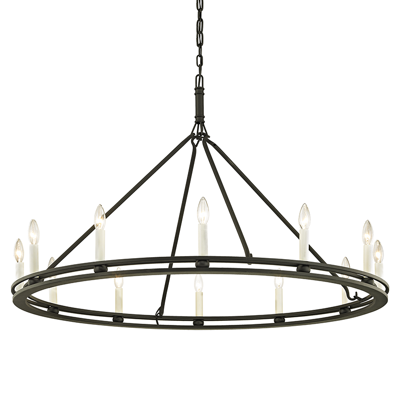 SUTTON 12LT CHANDELIER