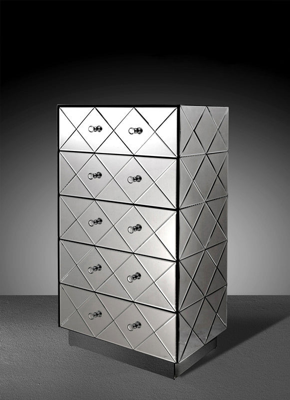 Modrest Segovia - Modern Mirrored Bedroom Chest