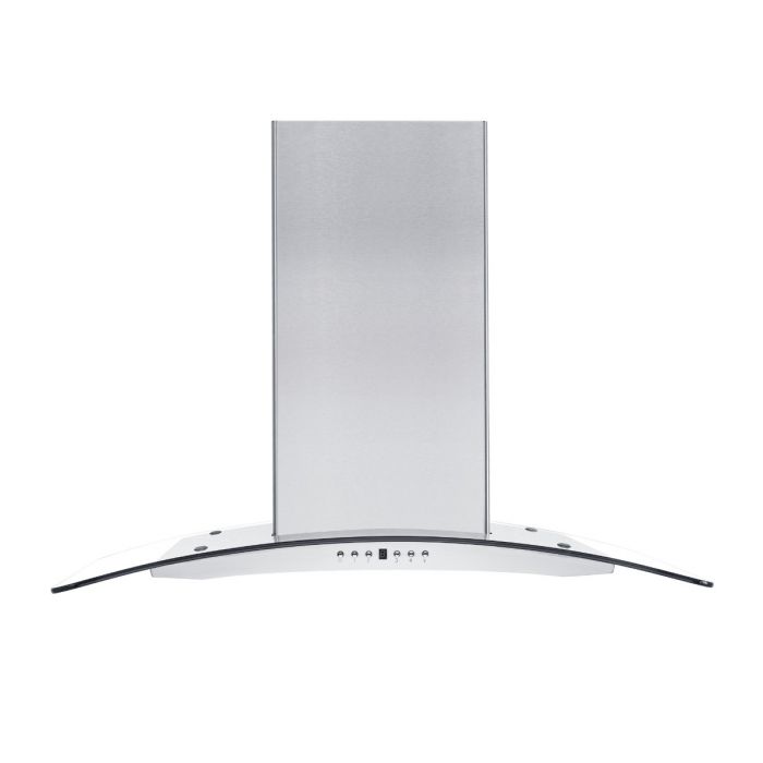 ZLINE 36 in. Island Mount Range Hood in Stainless Steel & Glass (GL14i-36)