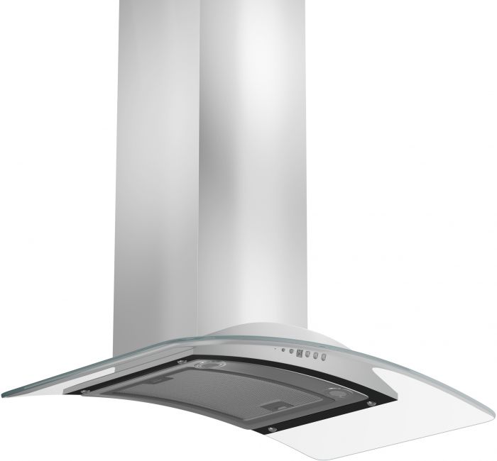 ZLINE 30 in. Wall Mount Range Hood in Stainless Steel & Glass (KN-30)