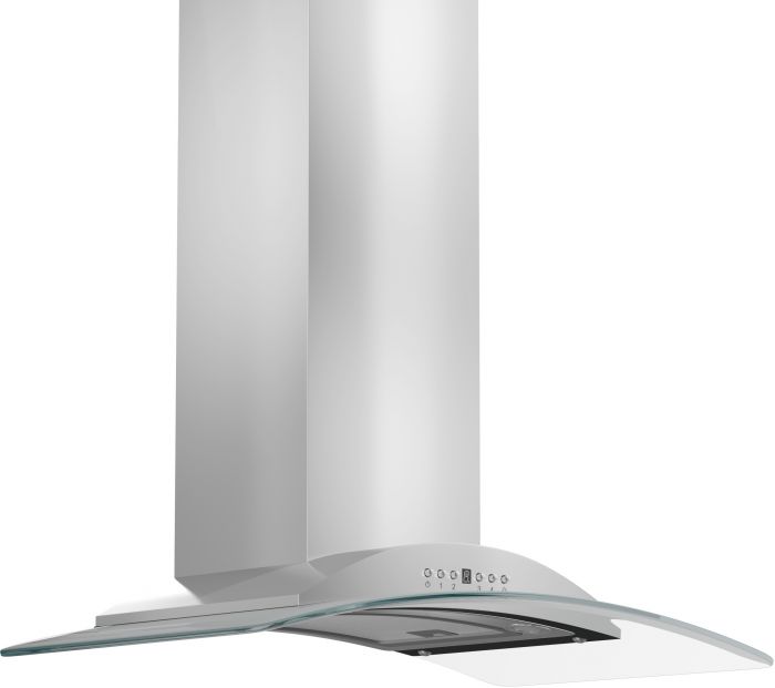 ZLINE 36 in. Wall Mount Range Hood in Stainless Steel & Glass (KN-36)