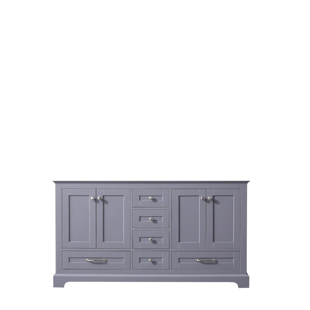 Dukes 60" Vanity Cabinet Only in Dark Grey