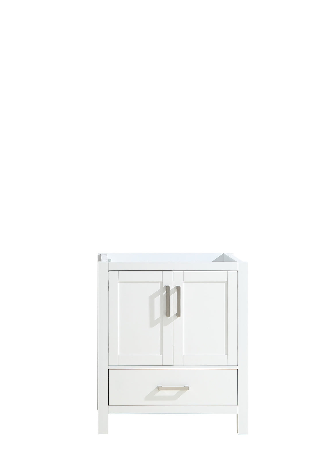 Jacques 30" Vanity Cabinet Only in White