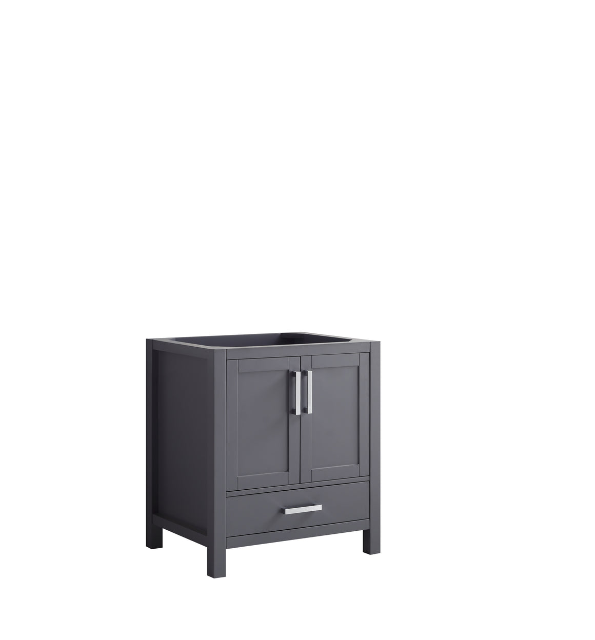 Jacques 30" Vanity Cabinet Only in Dark Grey