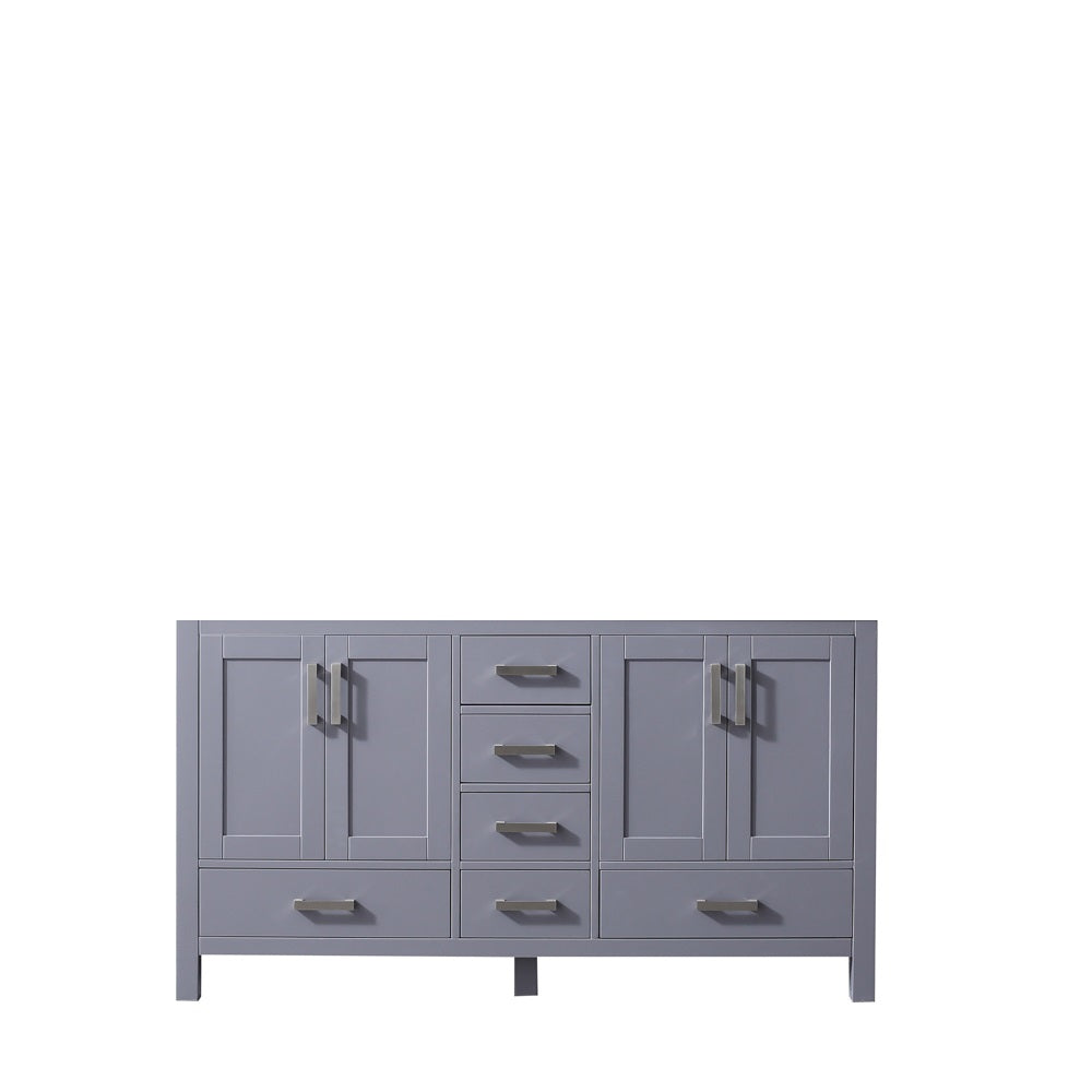Jacques 60" Vanity Cabinet Only in Dark Grey