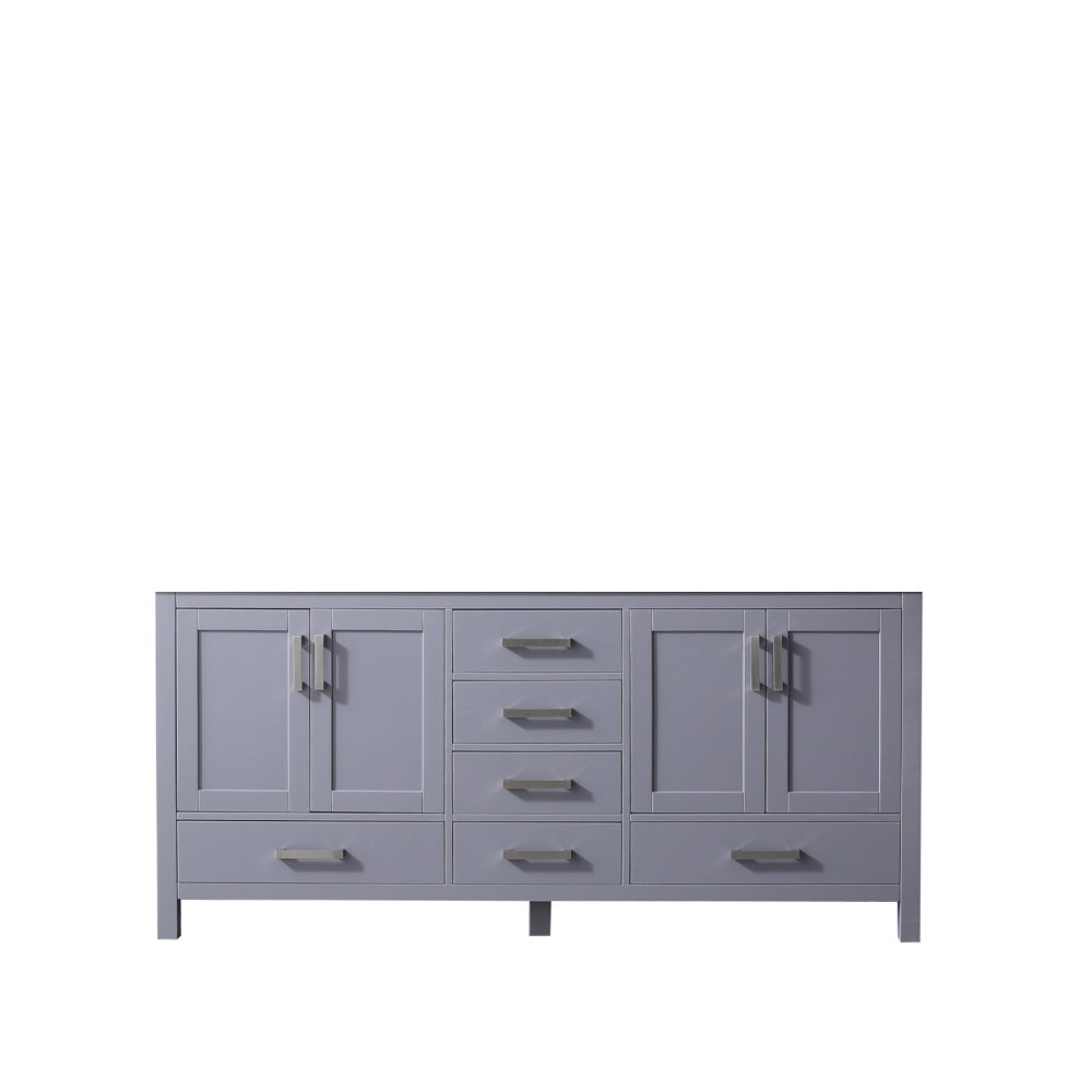 Jacques 72" Vanity Cabinet Only in Dark Grey
