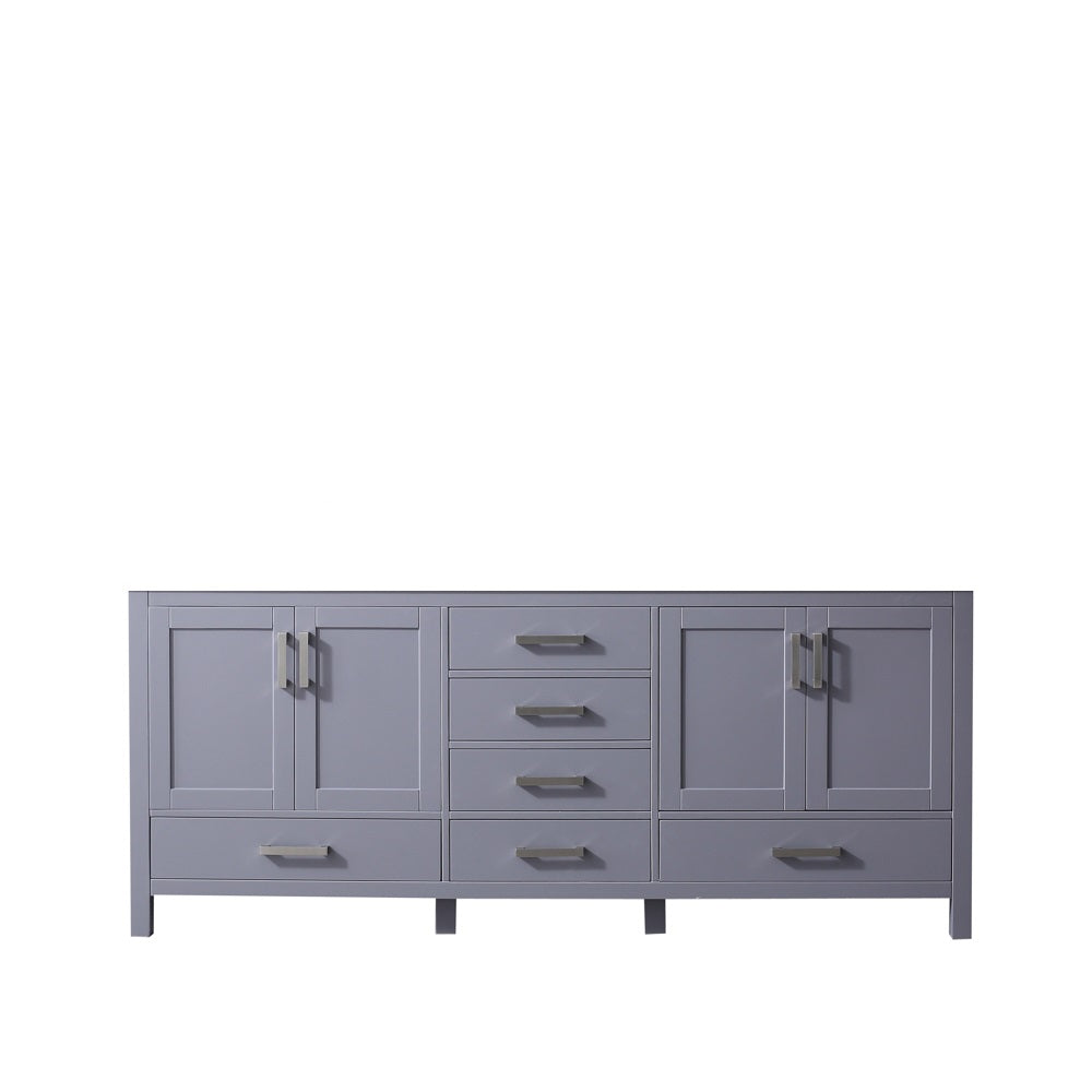 Jacques 80" Vanity Cabinet Only in Dark Grey