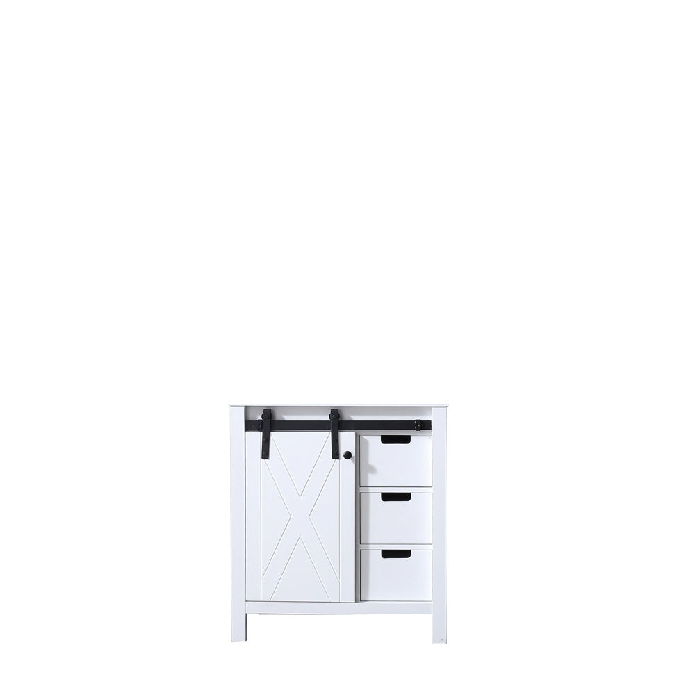 Marsyas 30" Vanity Cabinet Only in White