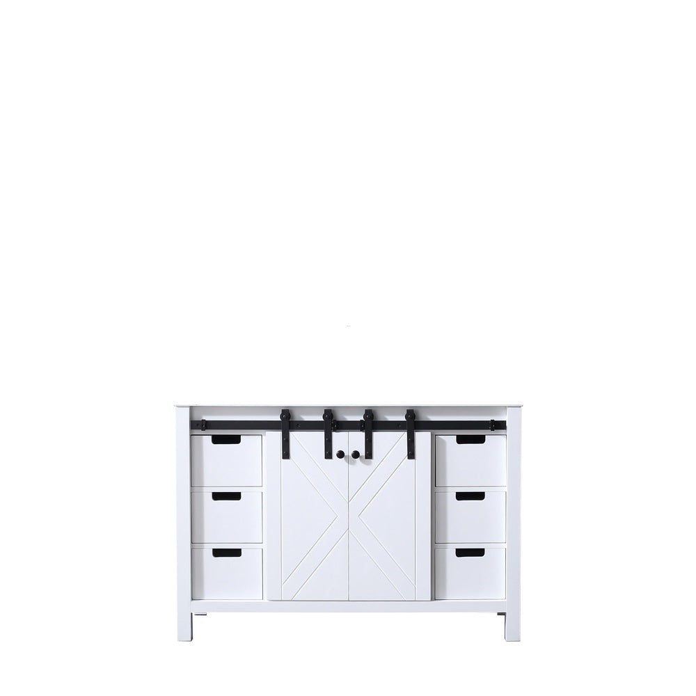 Marsyas 48" Vanity Cabinet Only in White