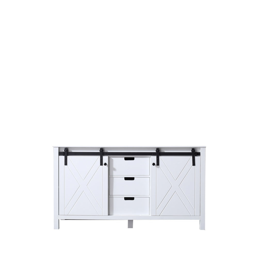 Marsyas 60" Vanity Cabinet Only in White