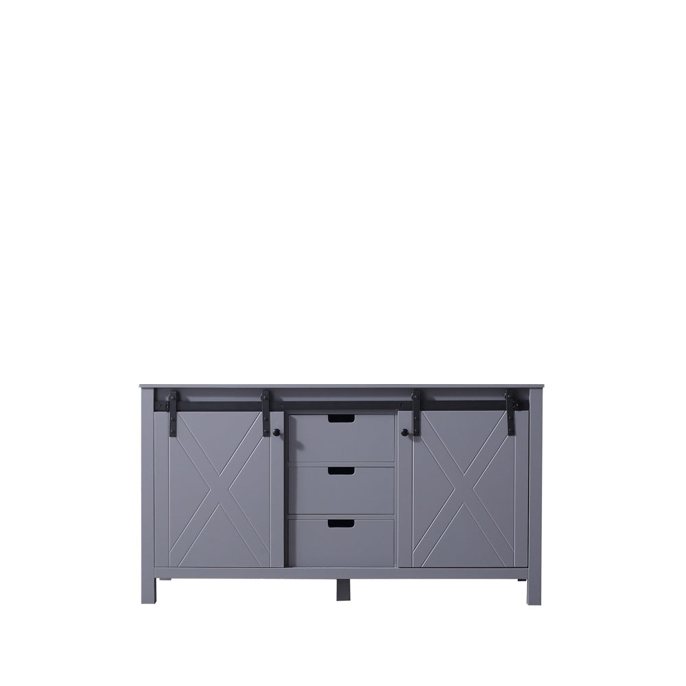 Marsyas 60" Vanity Cabinet Only in Dark Grey