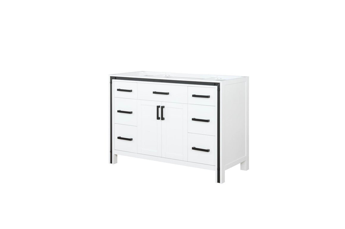 Ziva 48" White Vanity Cabinet Only