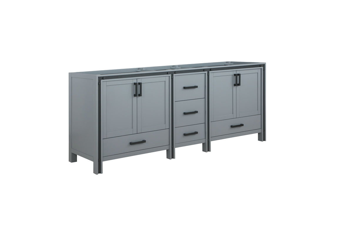 Ziva 84" Dark Grey Vanity Cabinet Only