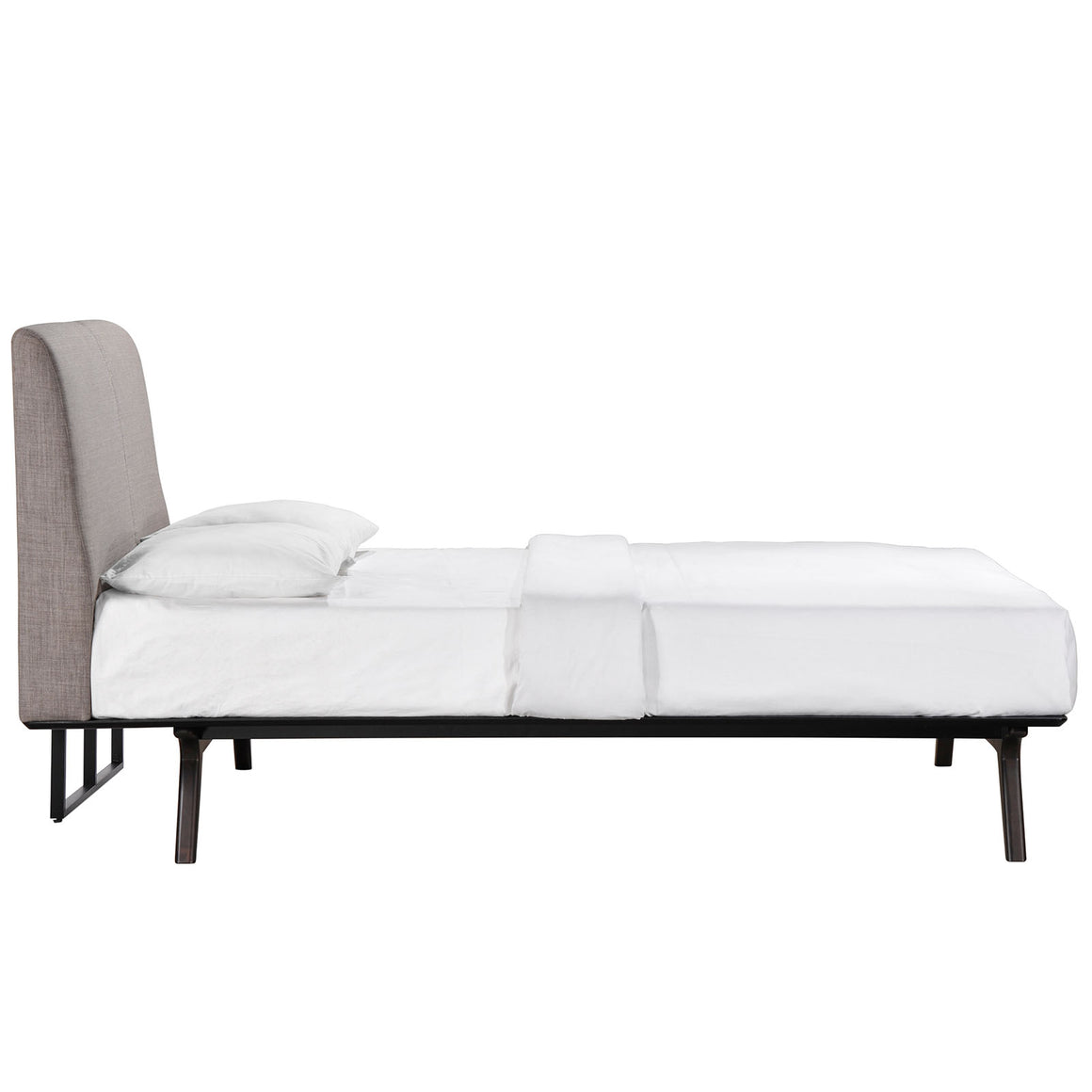 Tracy Full Bed Cappuccino Gray