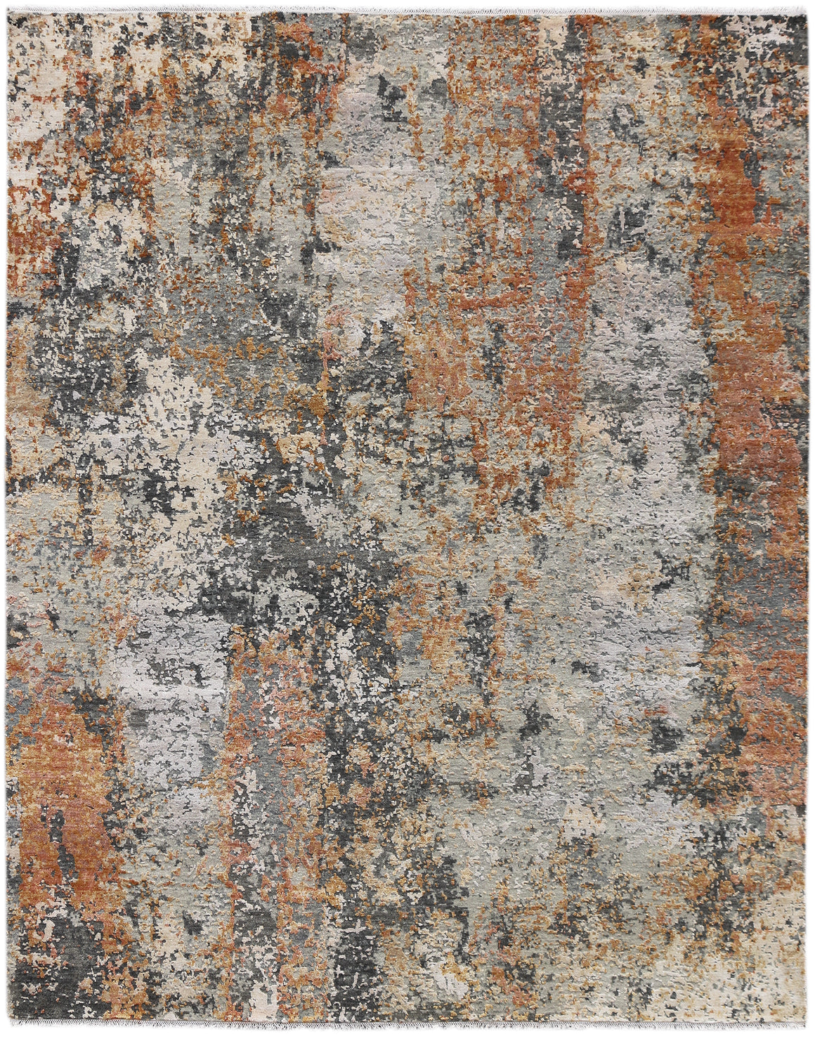 Wallace Modern Design Hand Knotted Rug 2'x3'