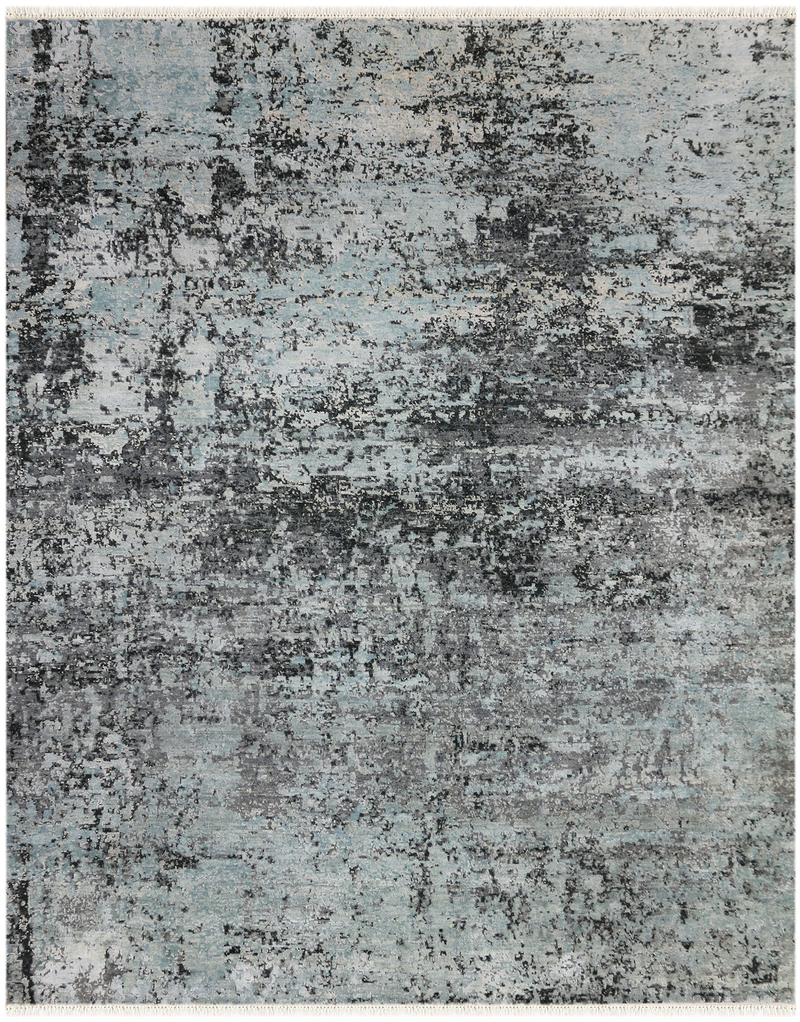 Wallace Modern Design Hand Knotted Rug 2'x3'