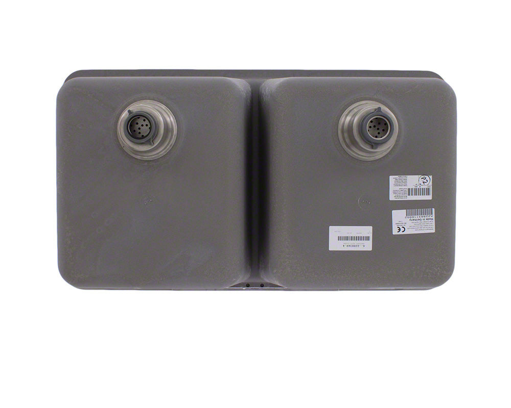 P208S Double Equal Bowl AstraGranite Kitchen Sink
