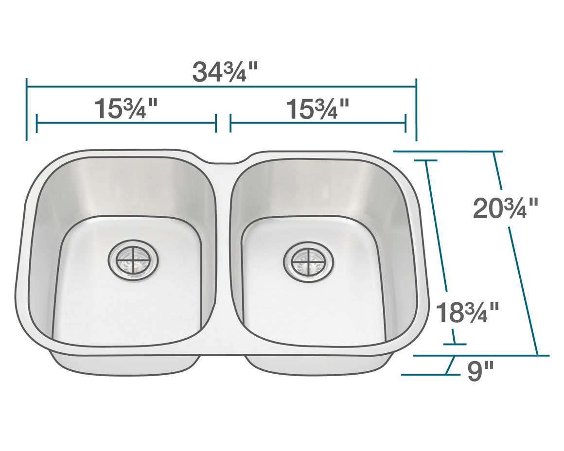 P405-16 Large Stainless Steel Kitchen Sink