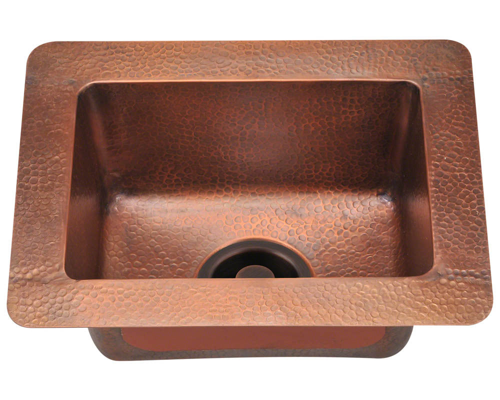 P509 Small Single Bowl Copper Sink