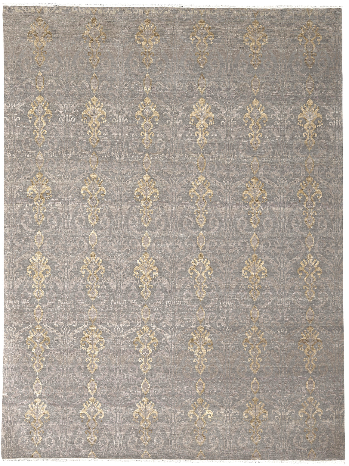 Hoeft Transitional Design Hand Knotted Rug 2'x3'