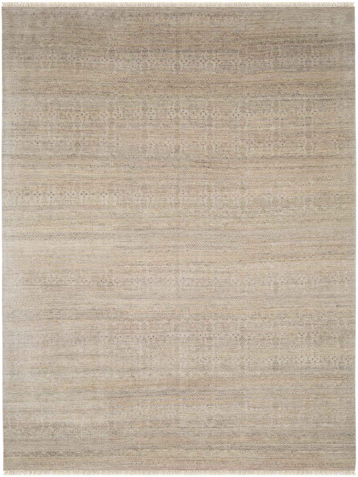 Hoeft Transitional Design Hand Knotted Rug 2'x3'