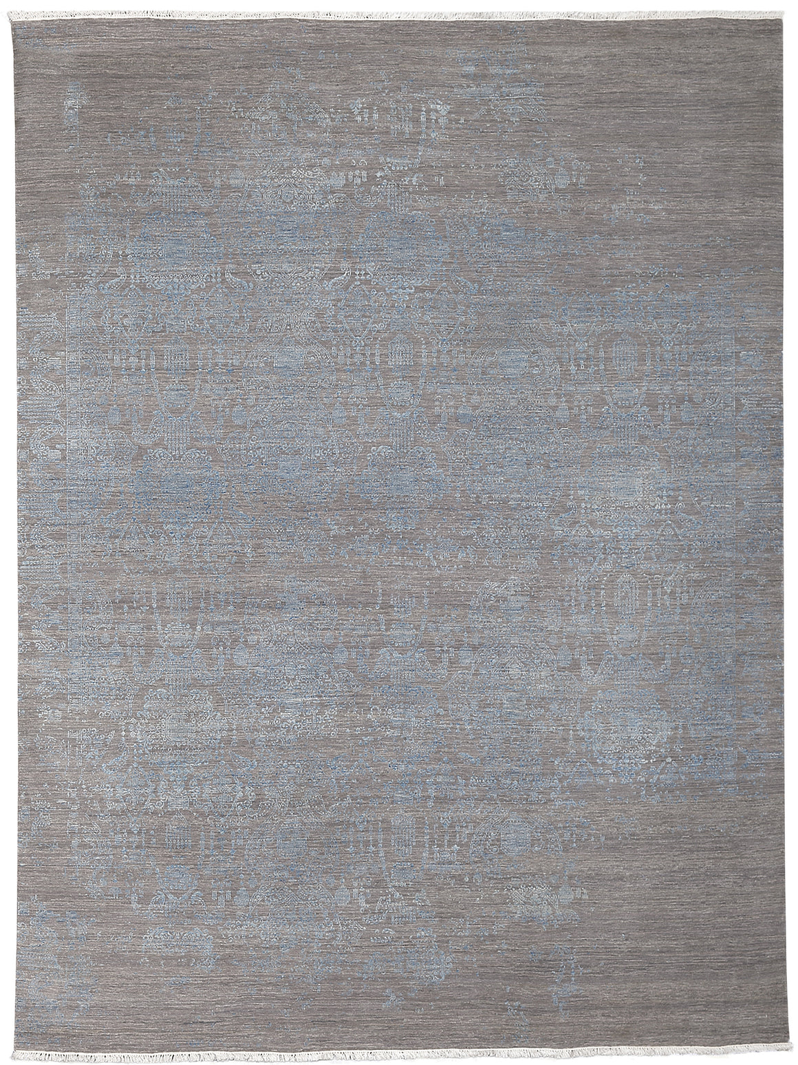 Hoeft Transitional Design Hand Knotted Rug 2'x3'