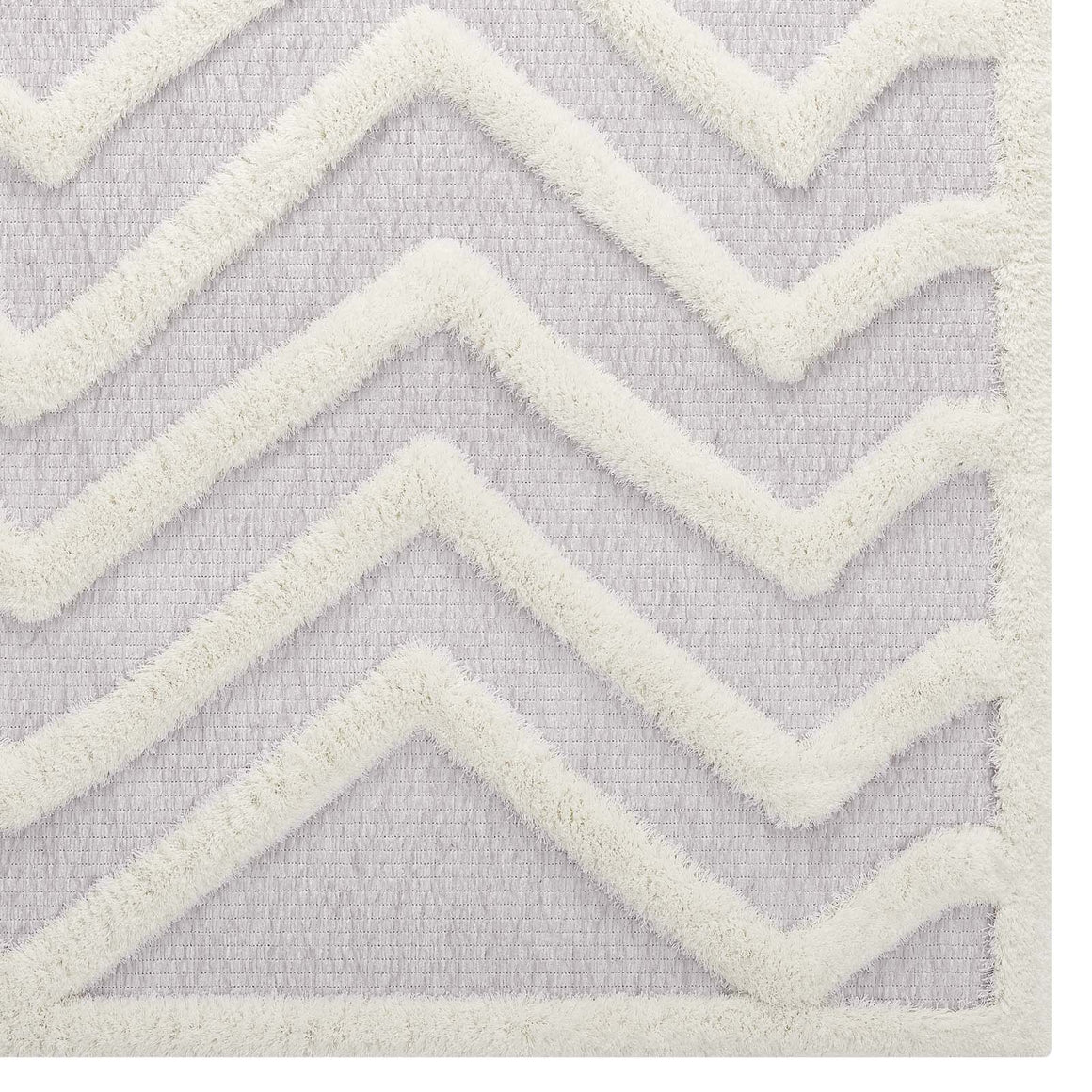 Zig Zag Zig Zag Ivory Chenille | Bassett Furniture