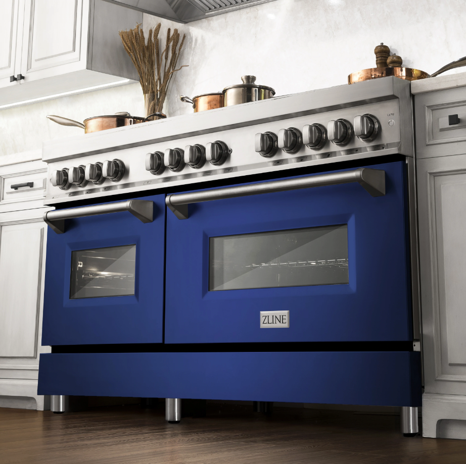 Viking Range 30 French Door Oven in Cobalt Blue