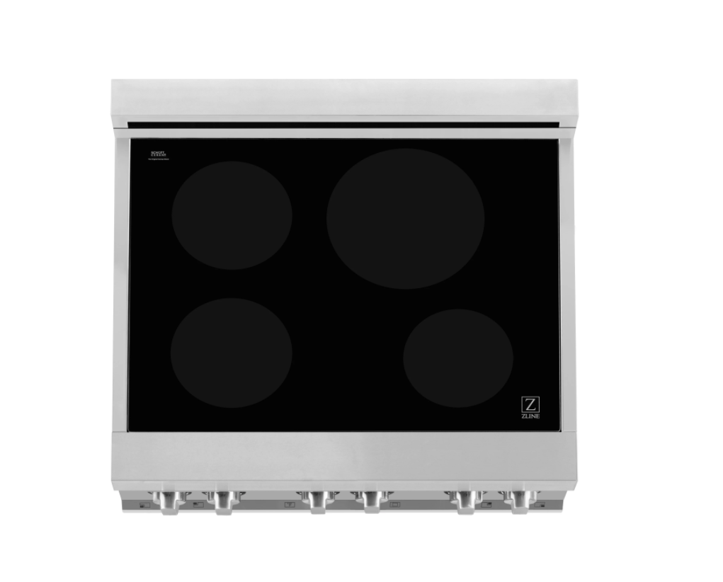ZLINE 30 Professional Induction Cooktop/Electric Oven Range in DURASN -  HouseTie