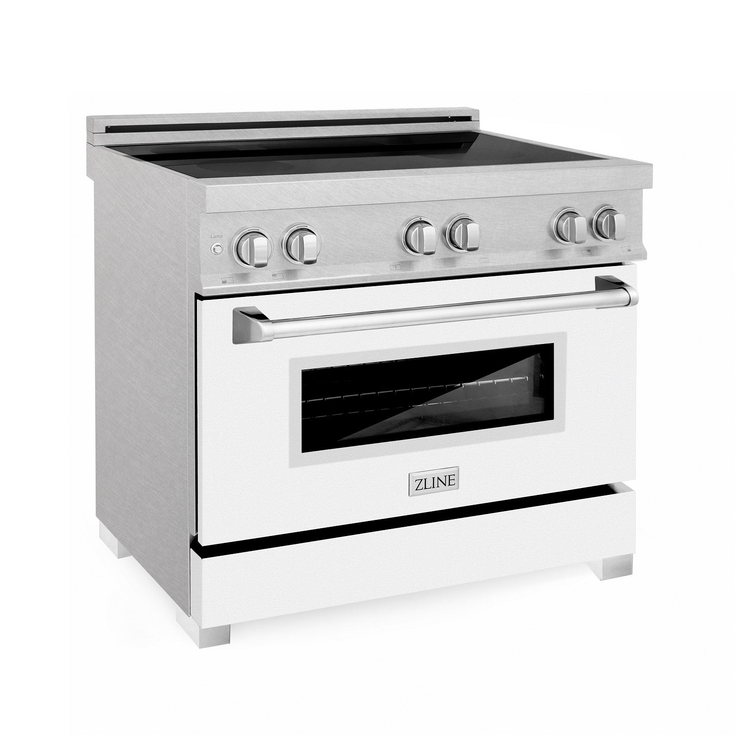 ZLINE 30 Induction Range in Stainless Steel with a White Matte Door (R -  HouseTie