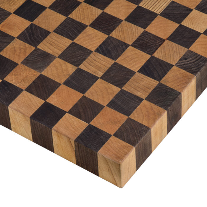 Ruvati 17 x 16 x 2 inch thick End-Grain American Walnut and Maple Chec -  HouseTie