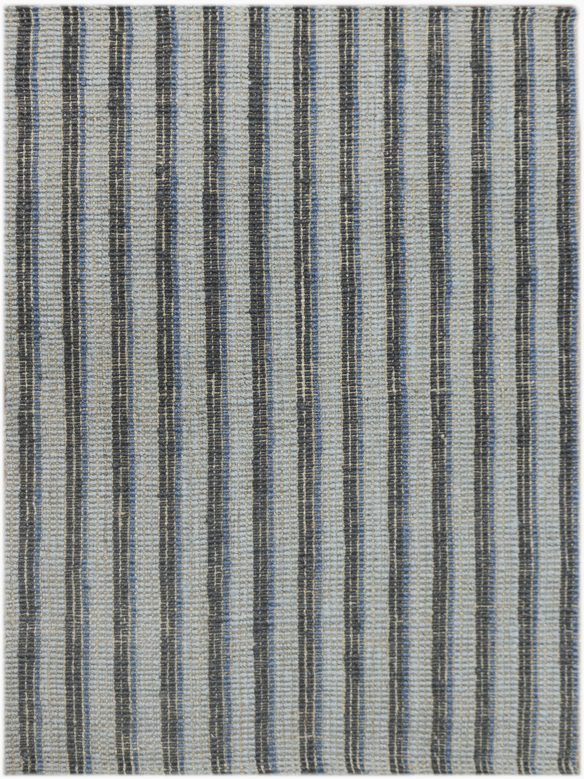 Tropics Striped Blue Hand-Woven Rug 5'x8'