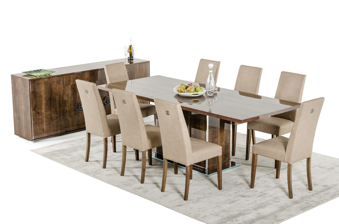 Modrest Athen Italian Modern Extendable Dining Table