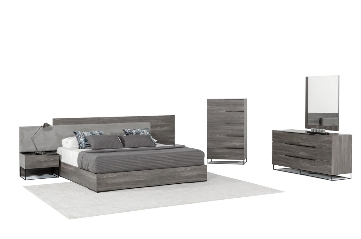 Nova Domus Enzo Italian Modern Grey Oak Dresser