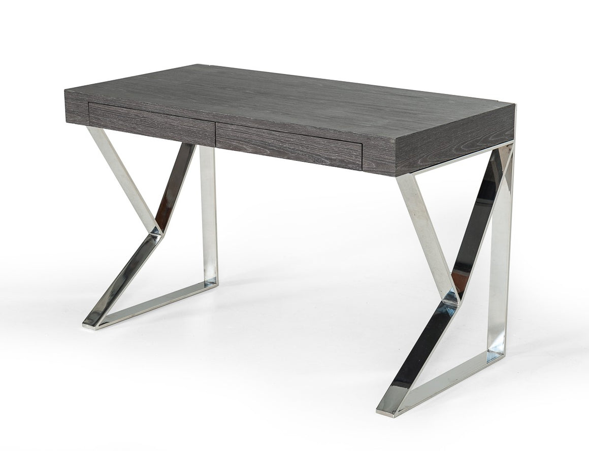 Modrest Ferris Modern Grey Elm Desk