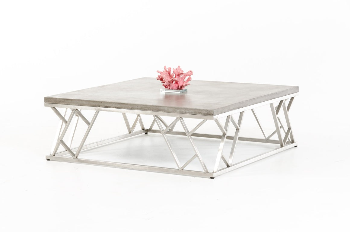 Modrest Scape Modern Concrete Coffee Table