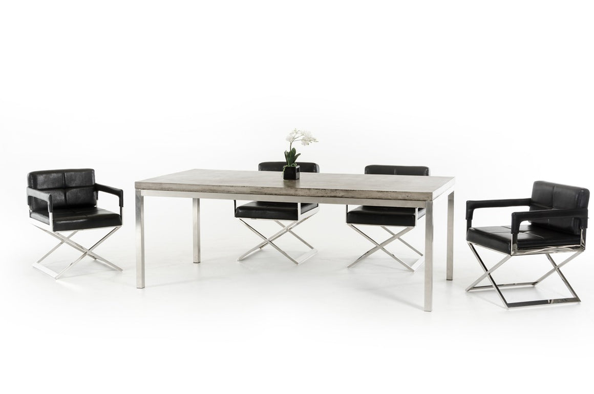 Modrest Retna Modern Concrete Dining Table