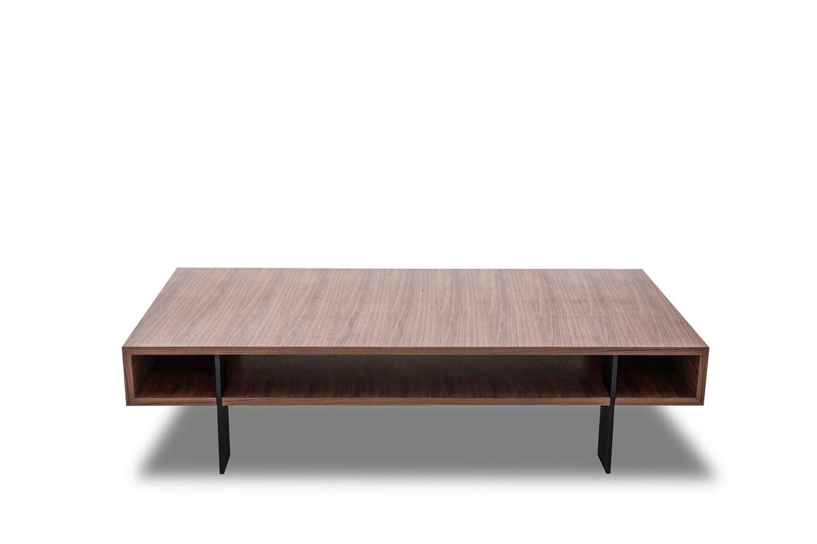 Modrest Stilt - Modern Walnut Coffee Table