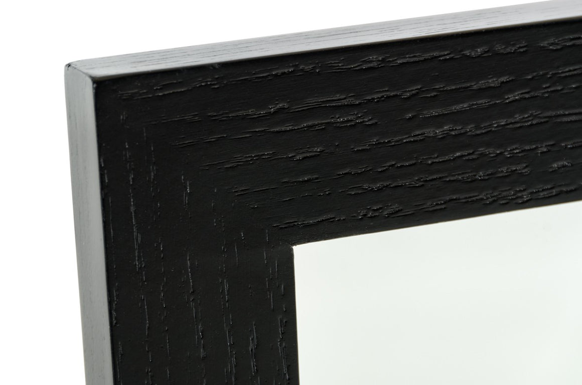 Modrest Logan Modern Black Oak Mirror