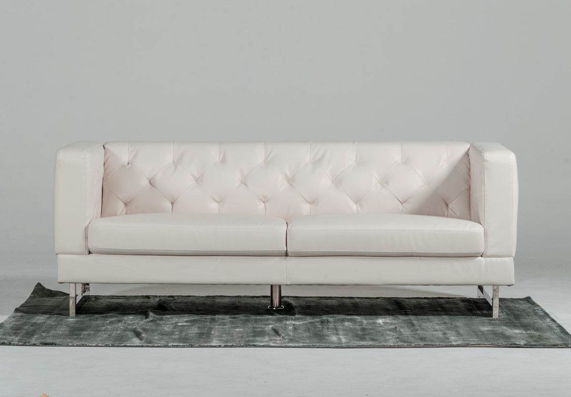 Divani Casa Windsor - Modern Tufted Eco-Leather Sofa Set