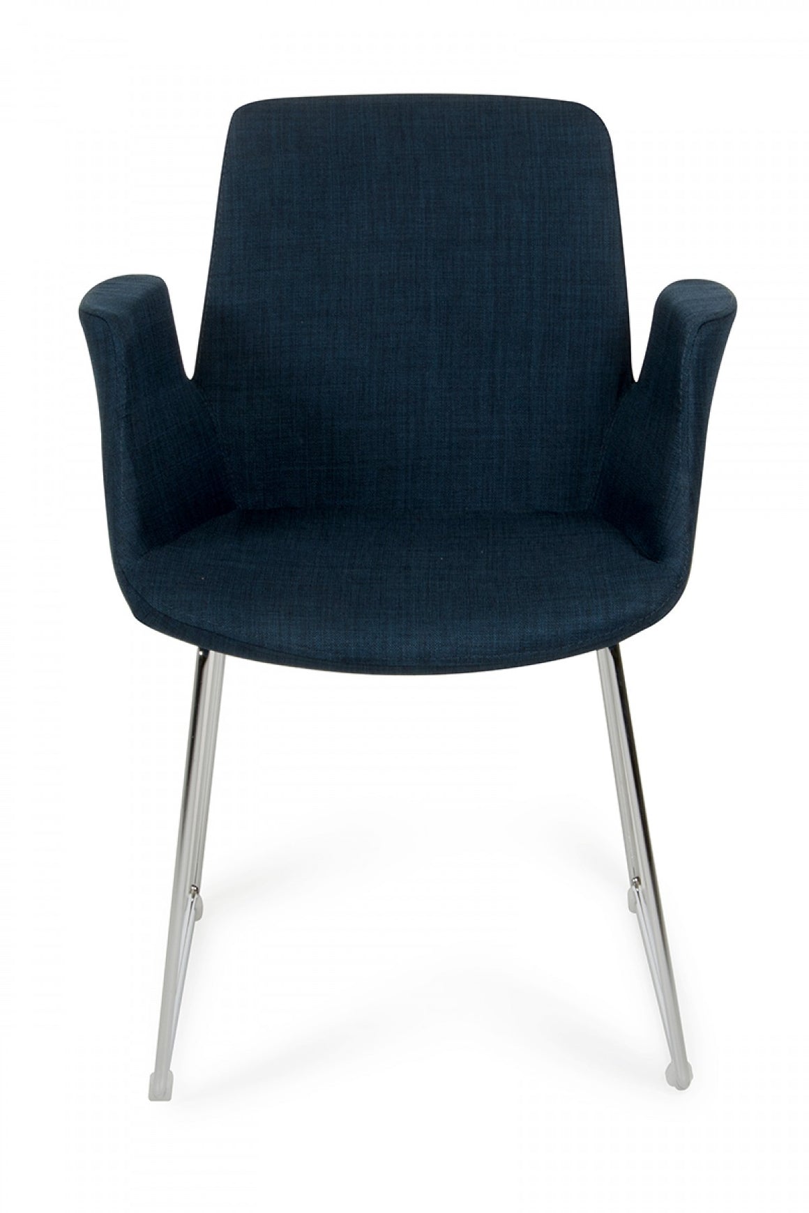 Modrest Altair Modern Blue Fabric Dining Chair