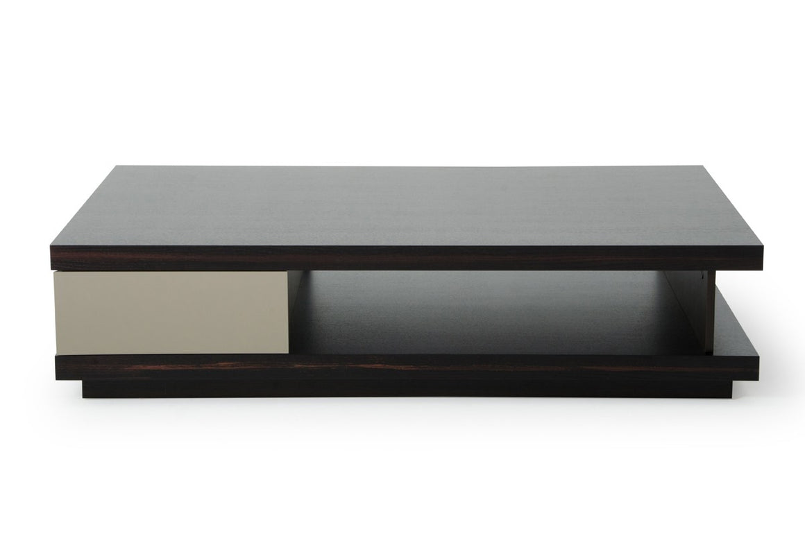 A&X Caligari Modern Oak & Grey Gloss Coffee Table