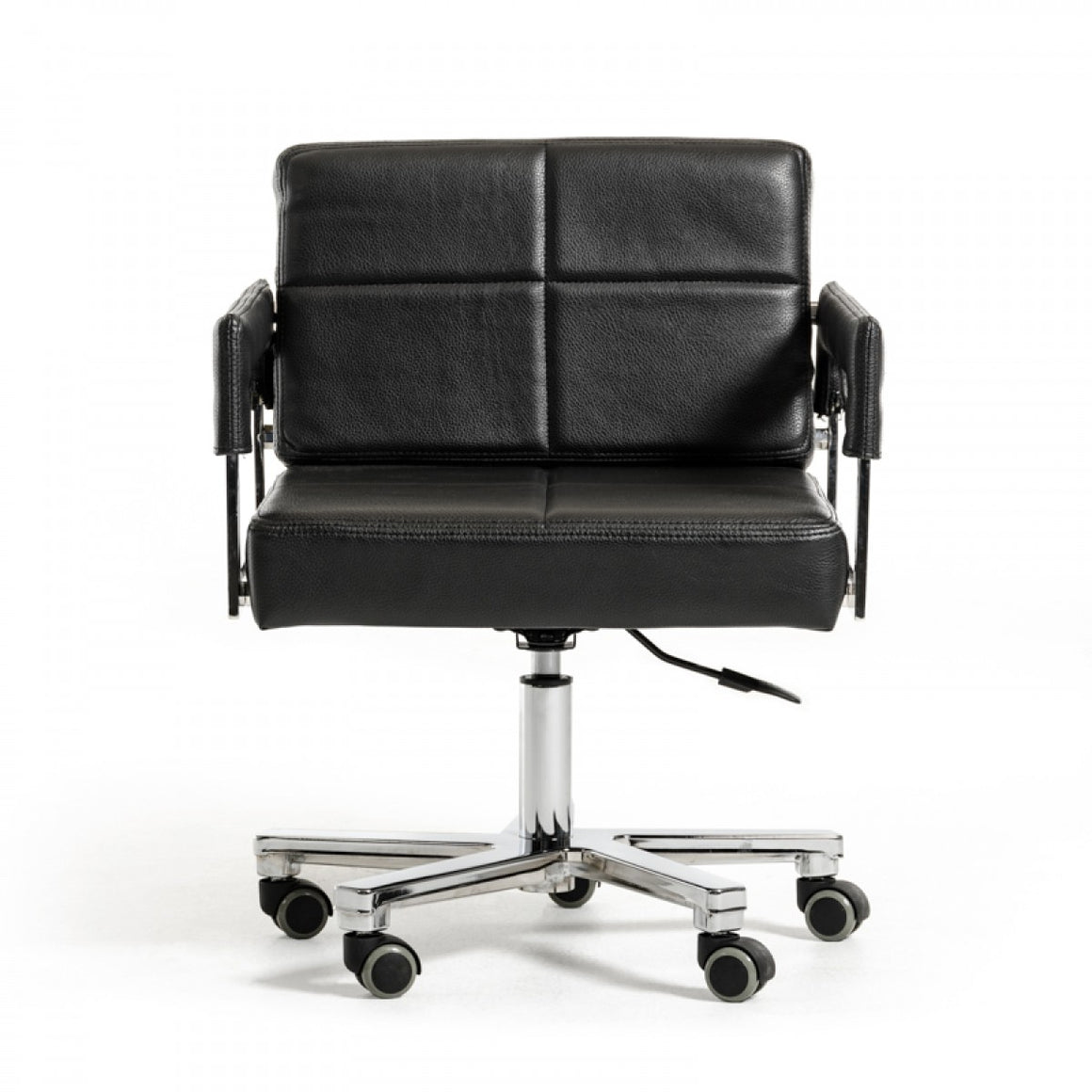 Modrest Craig Modern Black Bonded Leather Office Chair